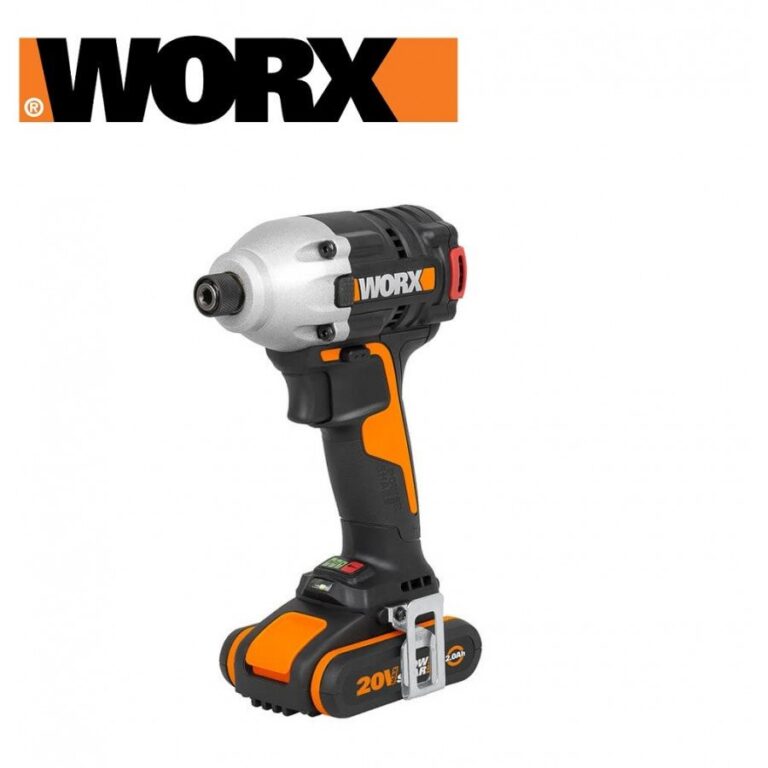 Worx Παλμικό Κατσαβίδι Μπαταρίας  WX 261 20V 2x2Ah