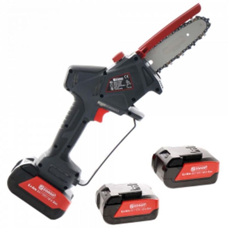 Αλυσοπρίονο Μπαταρίας με Λάμα 13'' και 2 Μπαταρίες 5Ah ZANON ZP 130