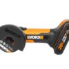 Worx Mini Γωνιακός Τροχός Μπαταρίας WX801 20V 1Χ2Ah