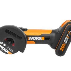Worx Mini Γωνιακός Τροχός Μπαταρίας WX801 20V 1Χ2Ah